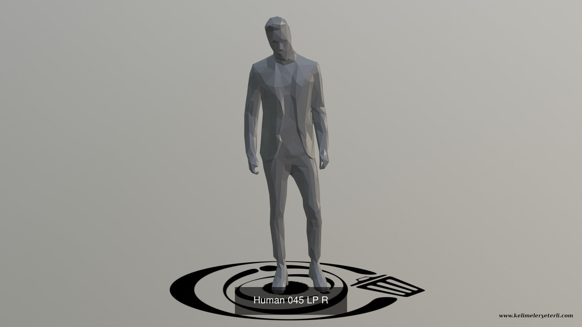 Low Poly People Pack - 100 Pieces LP R 3D Model Collection_57