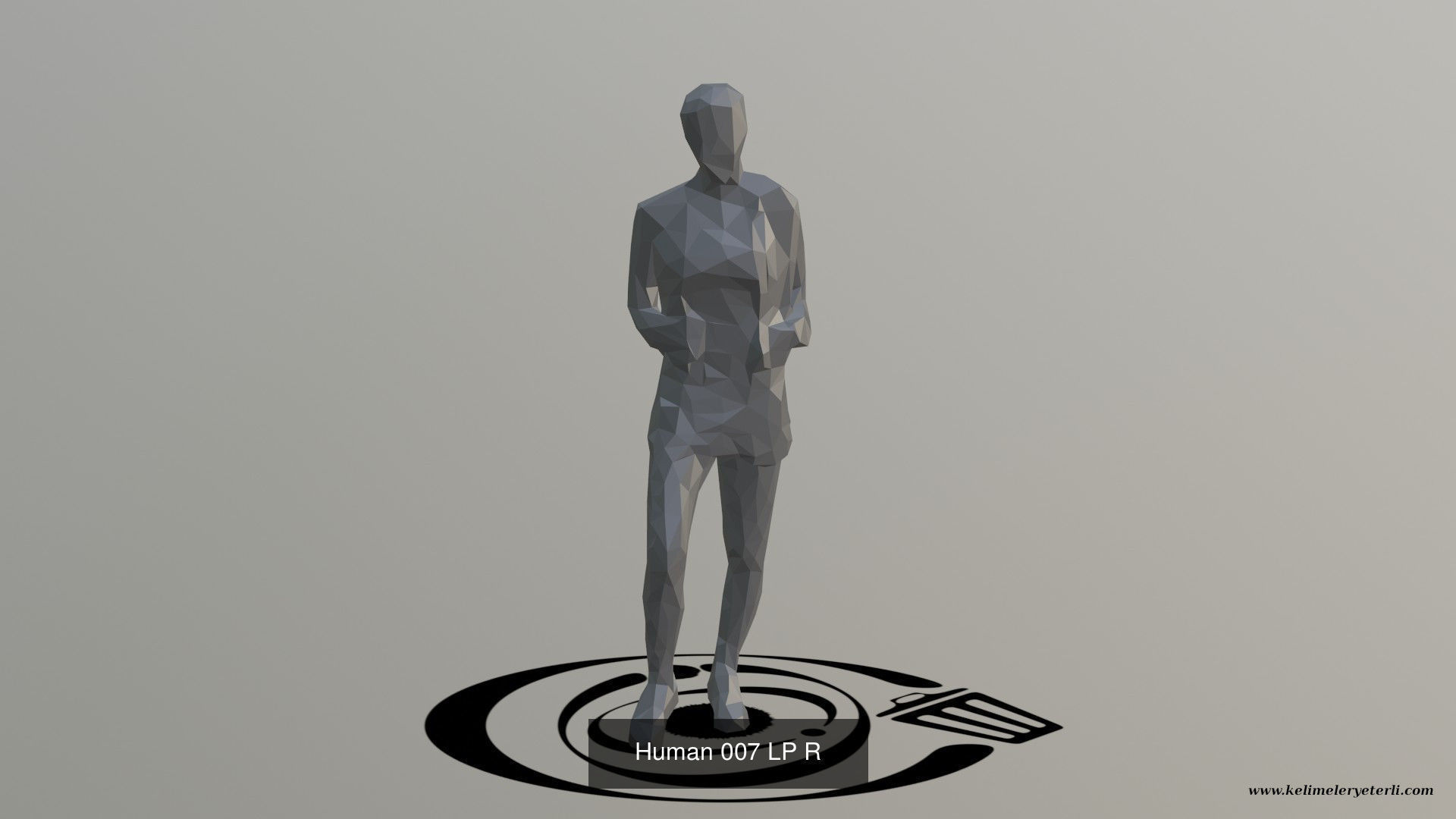 Low Poly People Pack - 100 Pieces LP R 3D Model Collection_19