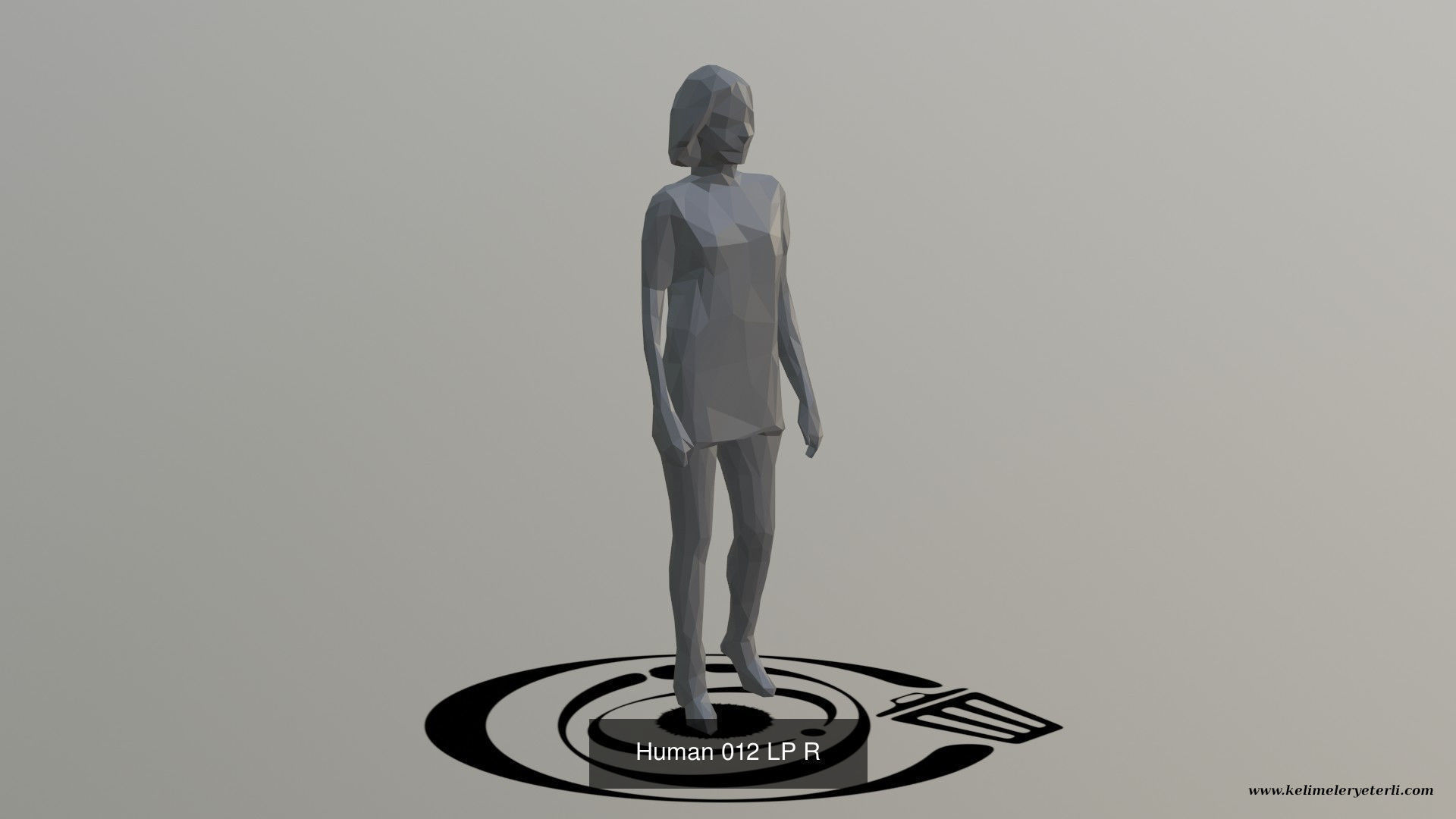 Low Poly People Pack - 100 Pieces LP R 3D Model Collection_24