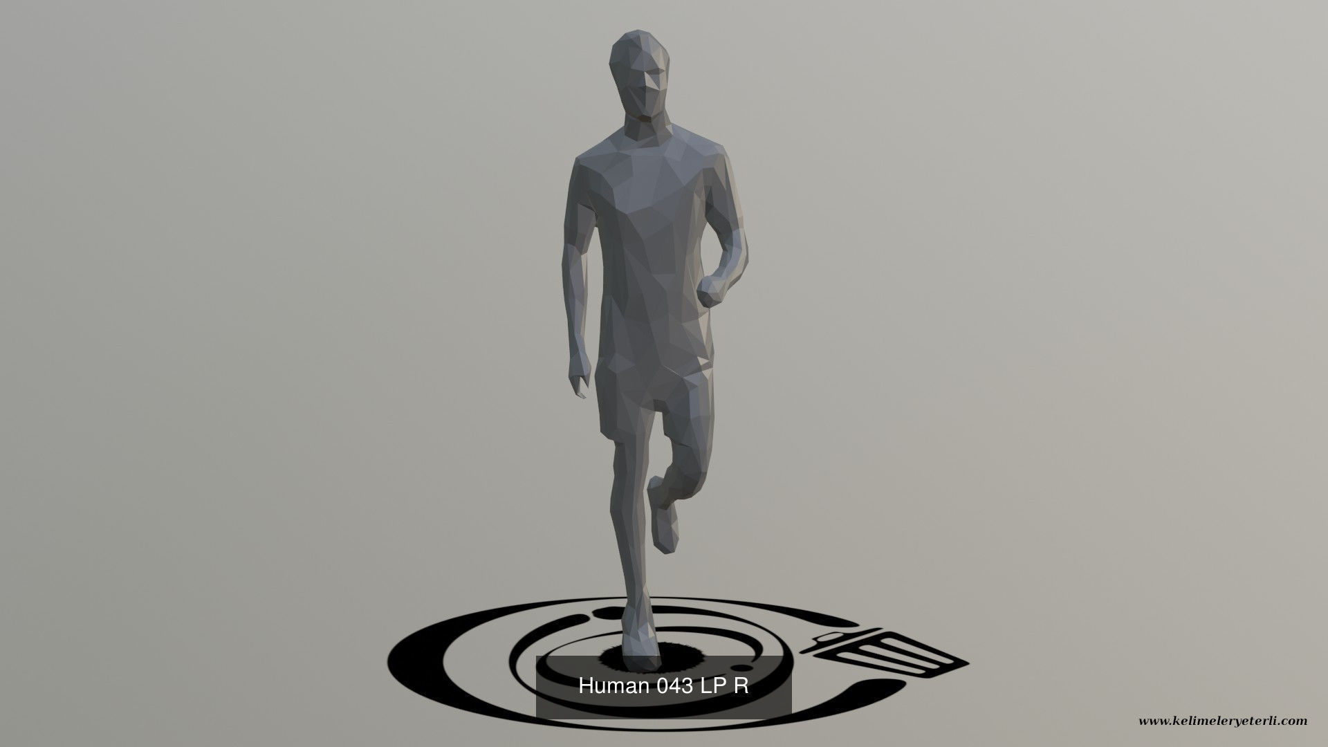 Low Poly People Pack - 100 Pieces LP R 3D Model Collection_55