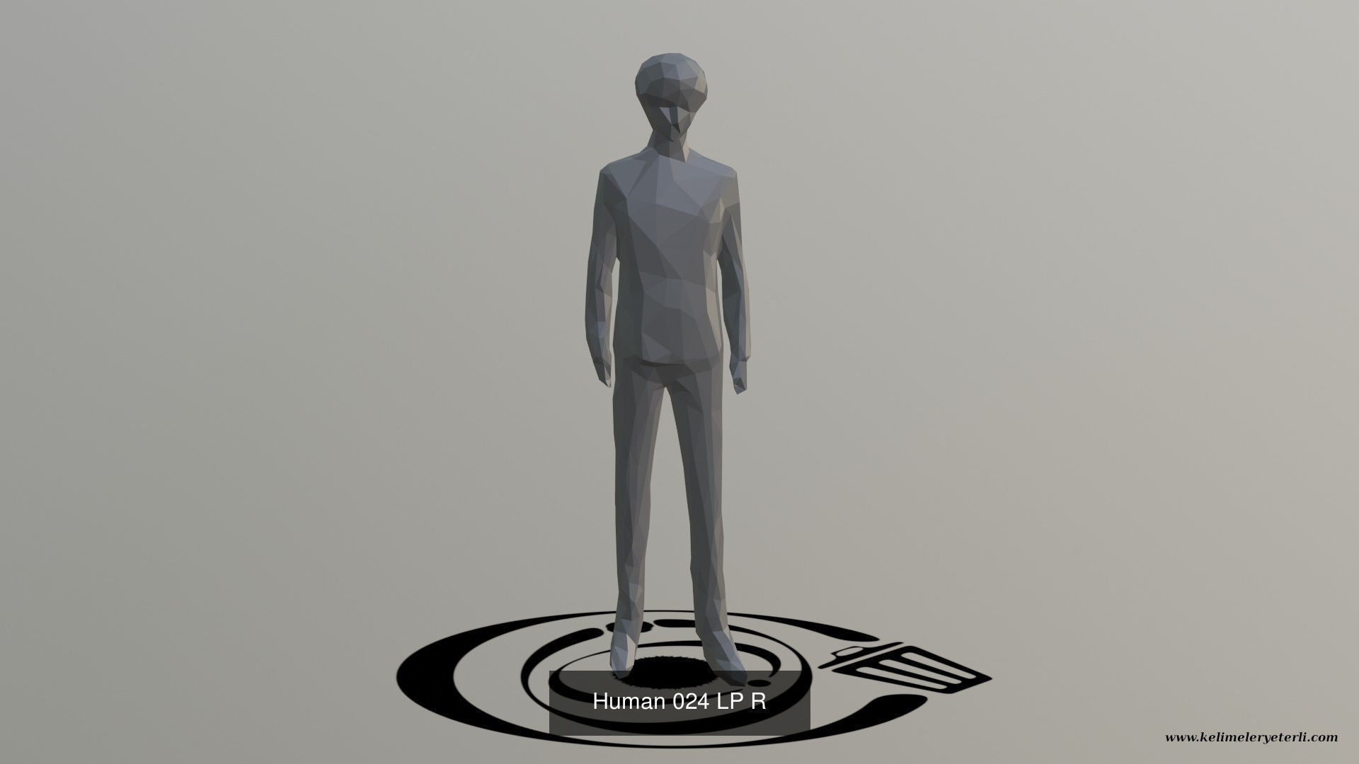 Low Poly People Pack - 100 Pieces LP R 3D Model Collection_36