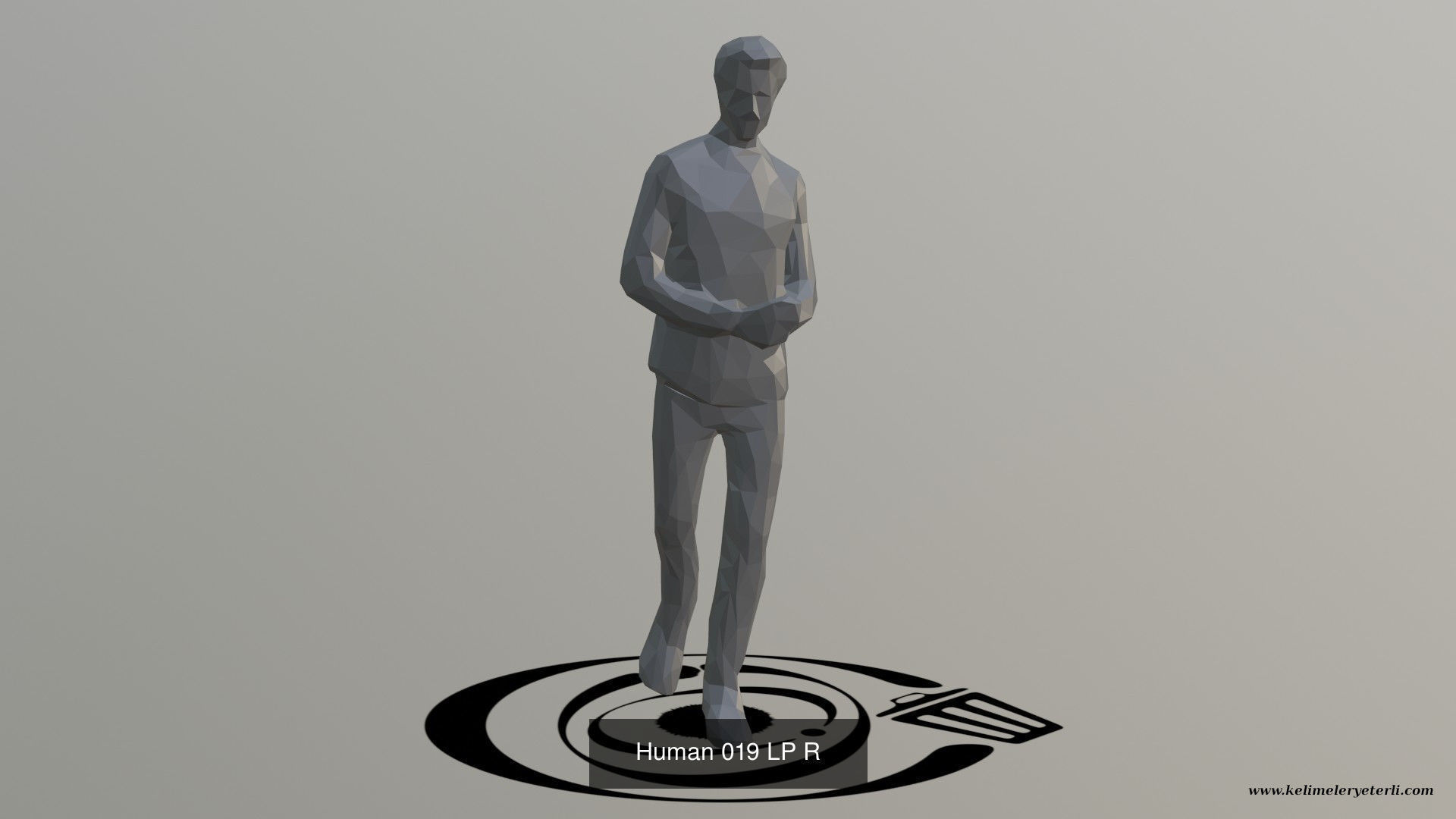 Low Poly People Pack - 100 Pieces LP R 3D Model Collection_31