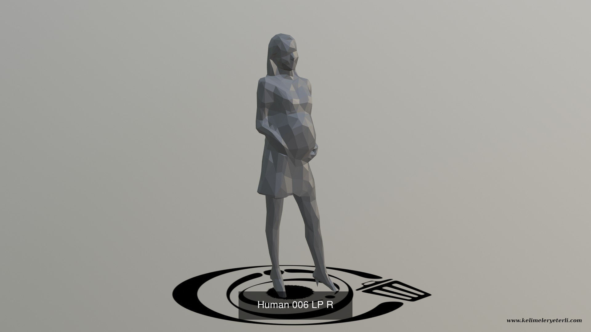 Low Poly People Pack - 100 Pieces LP R 3D Model Collection_18