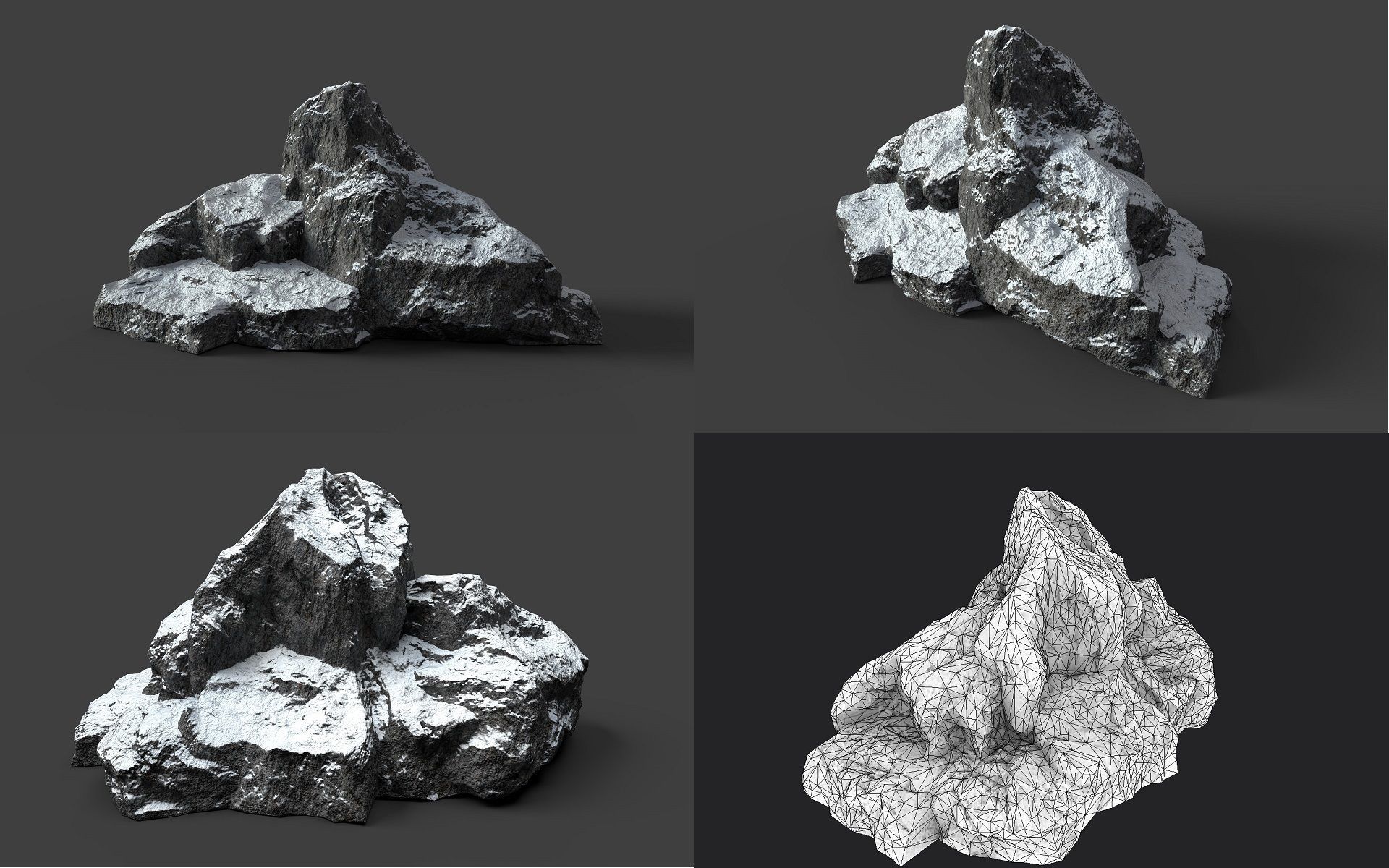 Snowy Rock Collection 004 _16