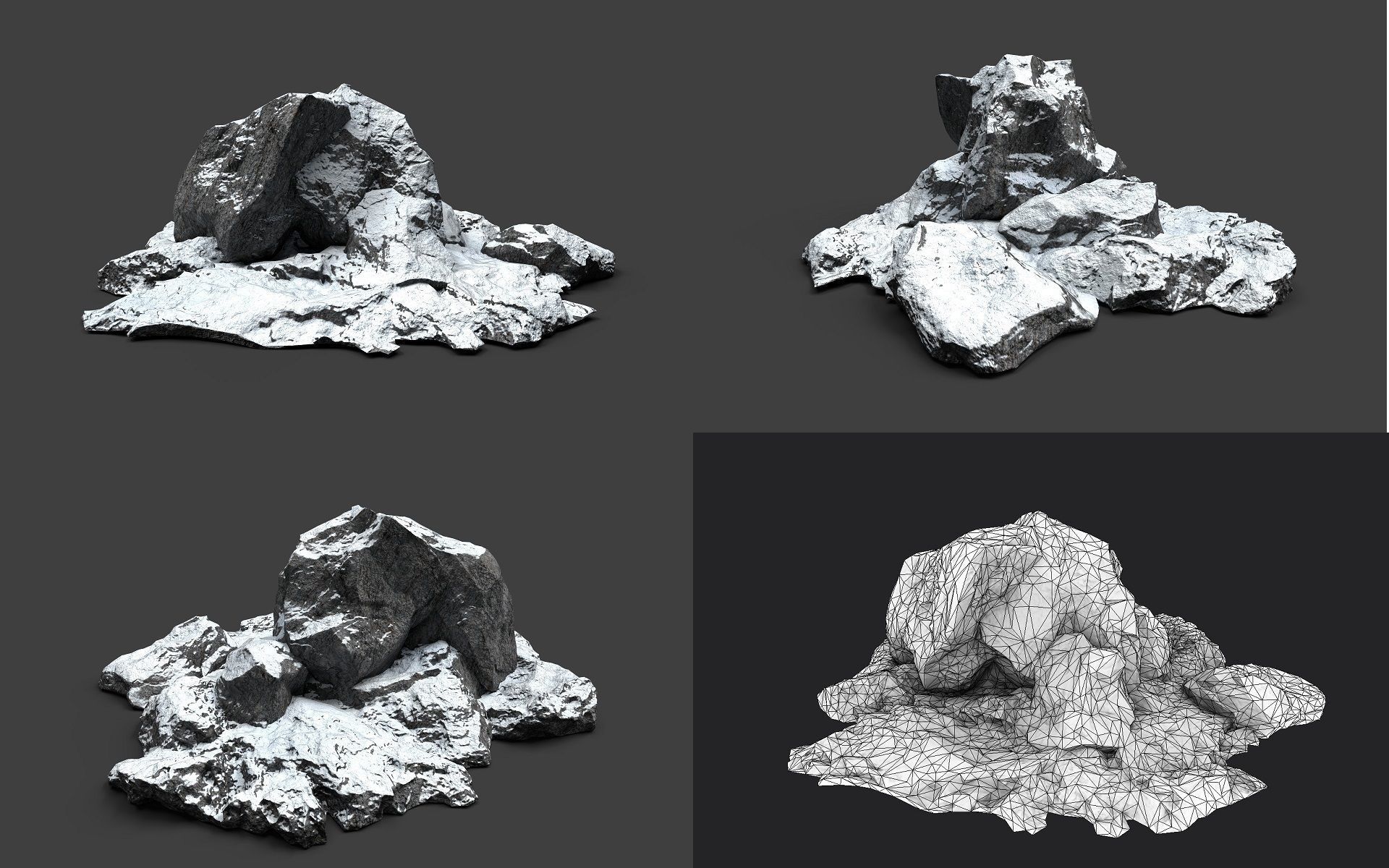 Snowy Rock Collection 004 _20