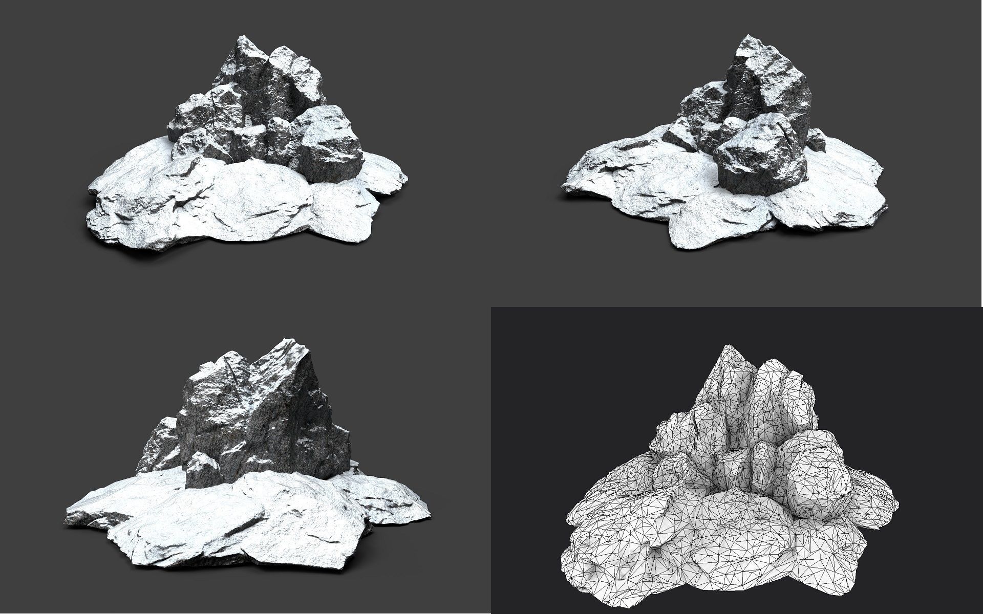 Snowy Rock Collection 004 _22