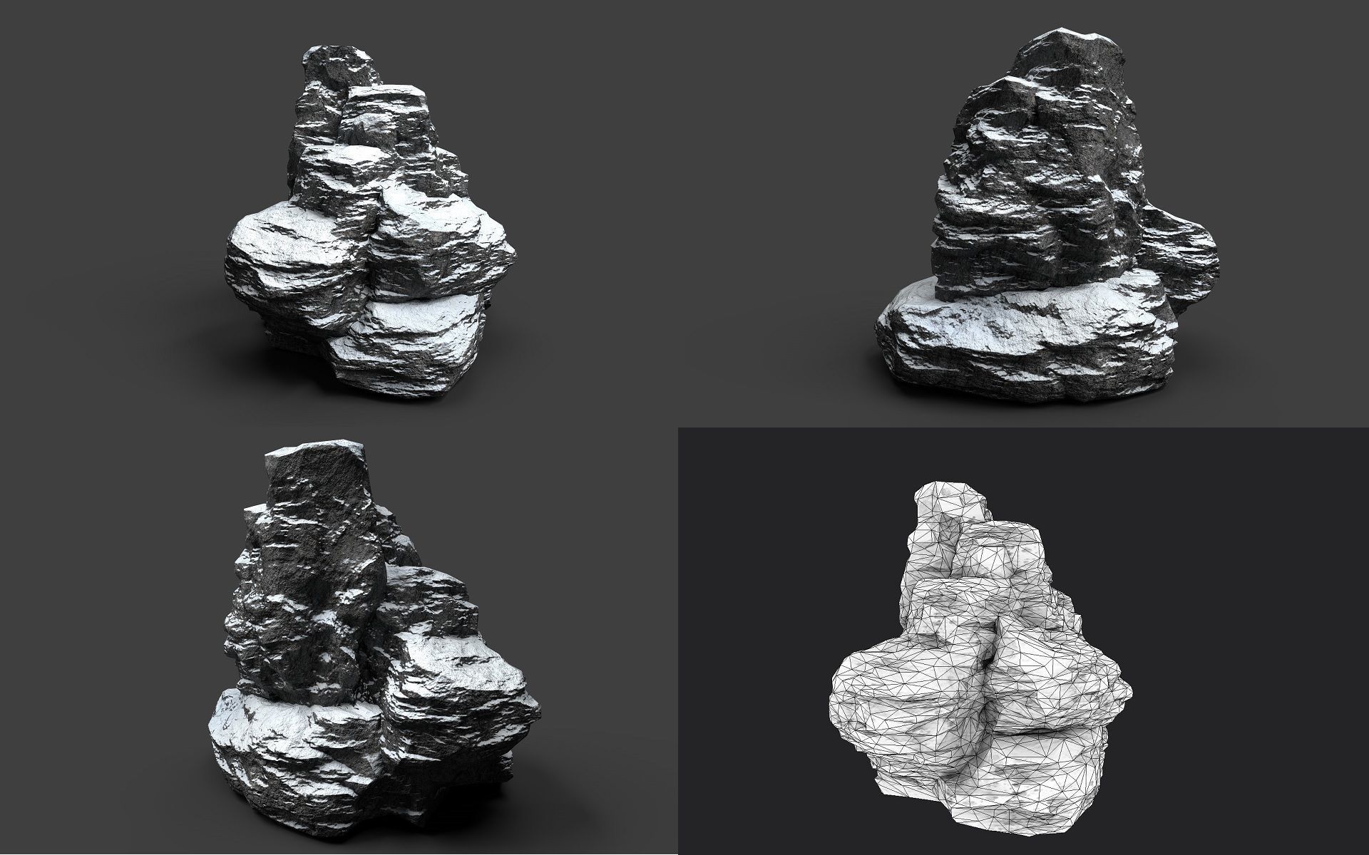 Snowy Rock Collection 004 _21