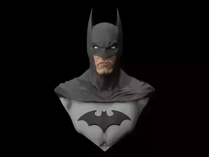 Batman Bust 3D Print Model