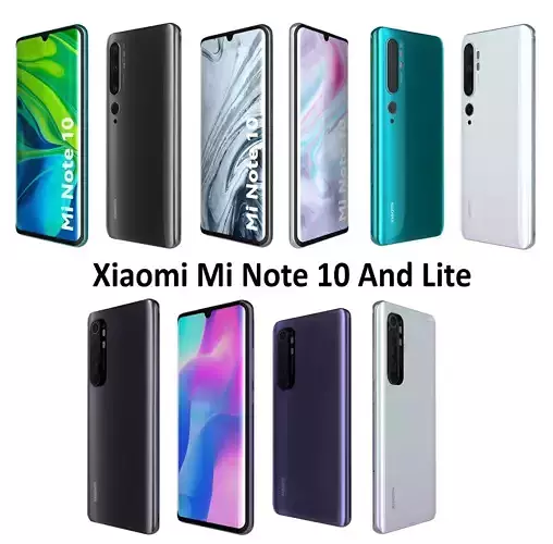 Xiaomi Mi Note 10 And Lite