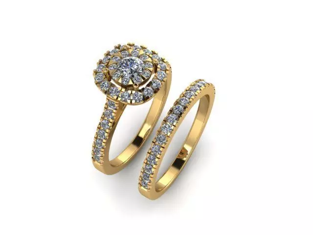 halo ring set 21 3D print model_0