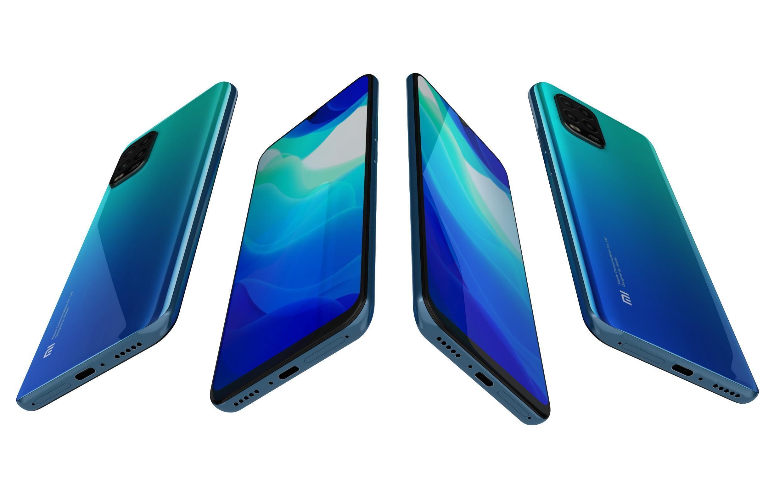 Xiaomi Mi 10 And Note 10 3D model_12