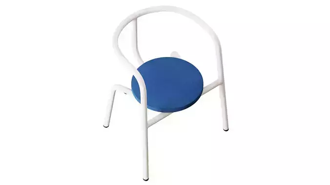 Branca Lisboa Ria Chair Low-poly 3D model