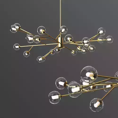 Astra Gold Chandelier Imperiumloft