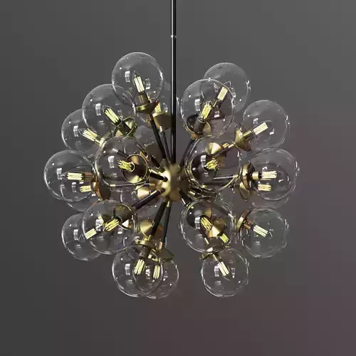 Soleil 18 Globelight Chandelier