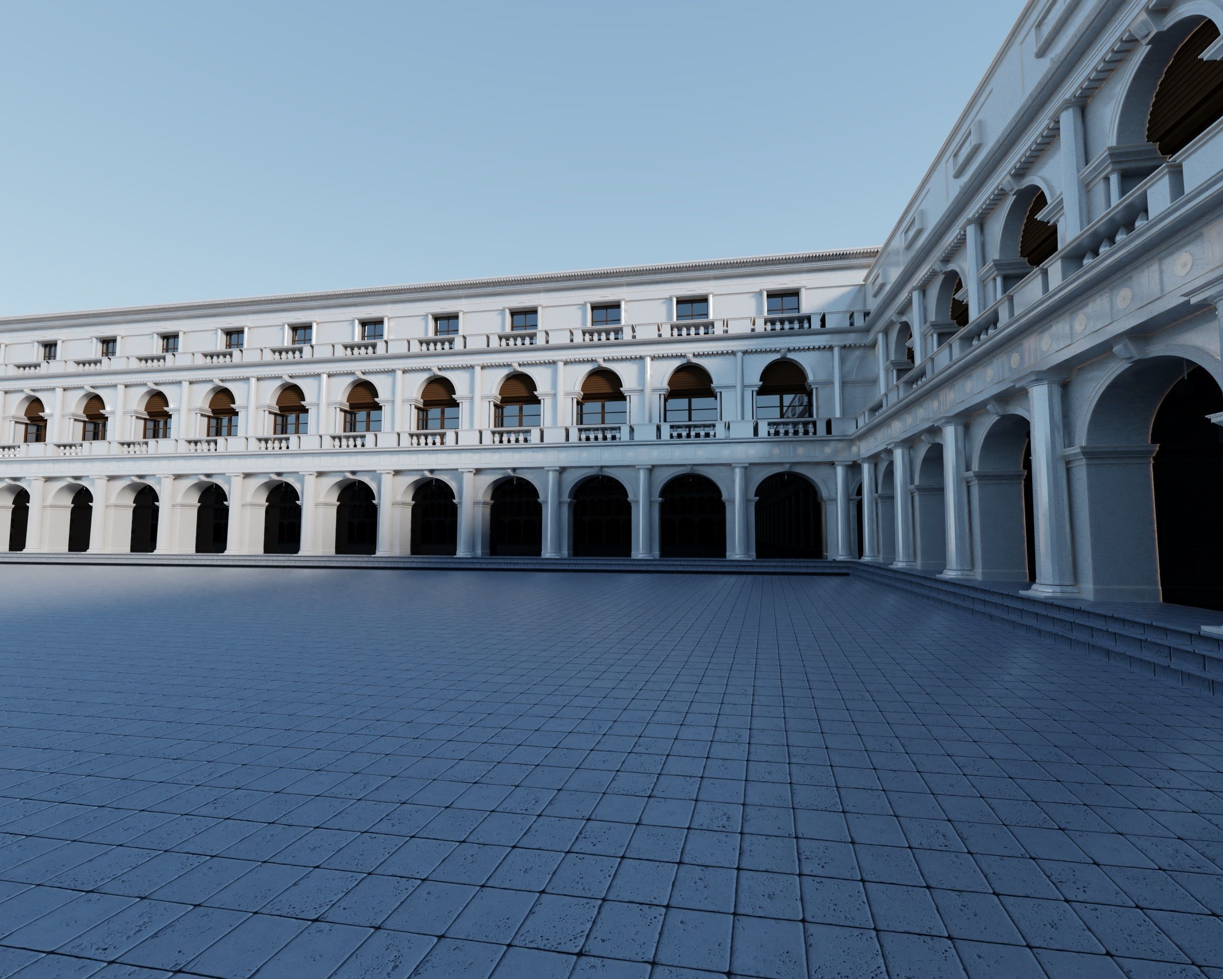 St Marks Square 3D model_2