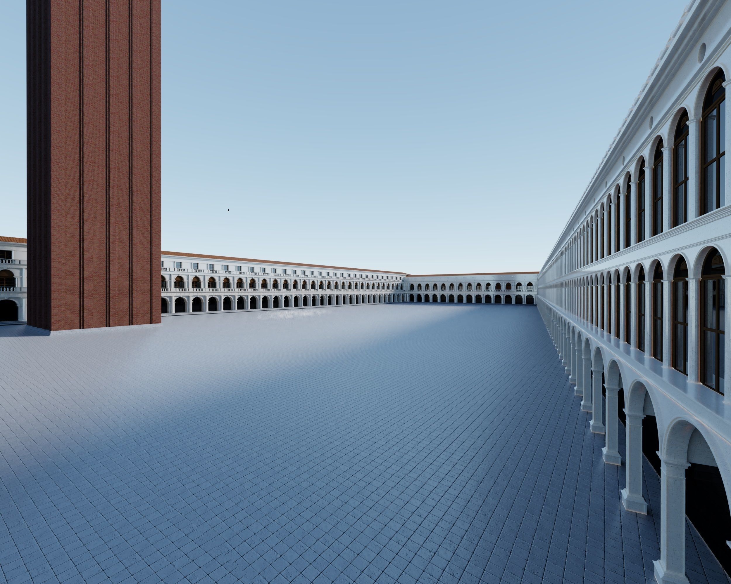 St Marks Square 3D model_4