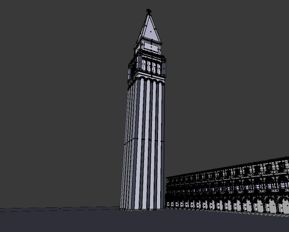 St Marks Square 3D model_6