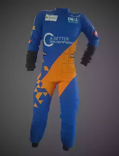 overall f1 team 3D model