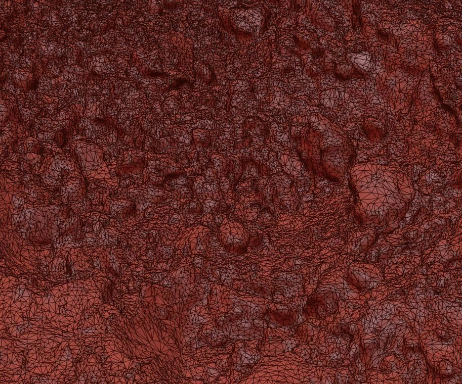 Ultra realistic Dirt pit Scan Low-poly 3D model_17