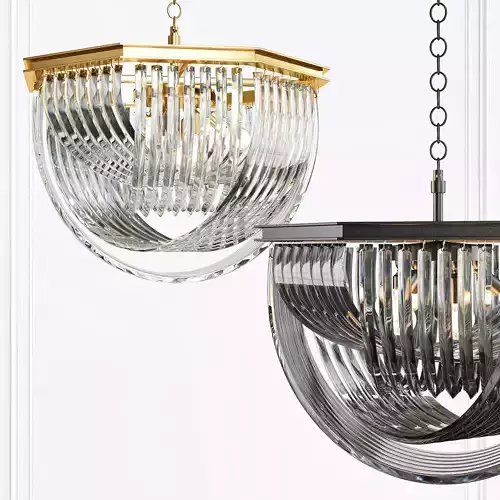 chandelier Murano MD10533 Low-poly 3D model