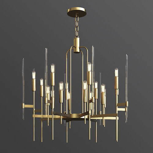Hudson Valley Bari Chandelier 3D model