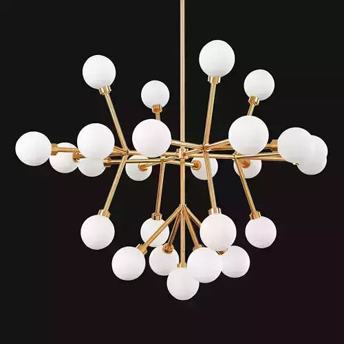 MARA CHANDELIER Low-poly 3D model