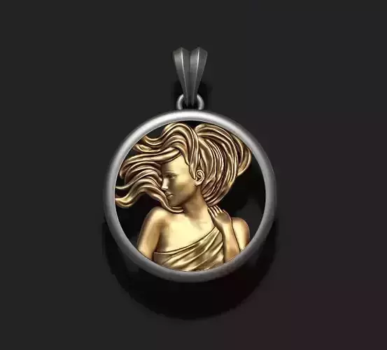 Horoscope Virgo pendant