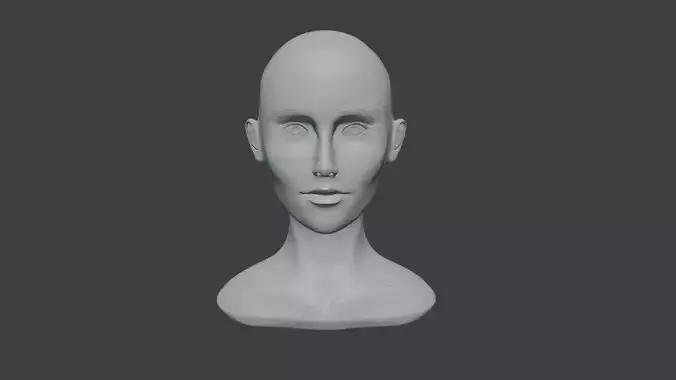 Female Head Sculpt