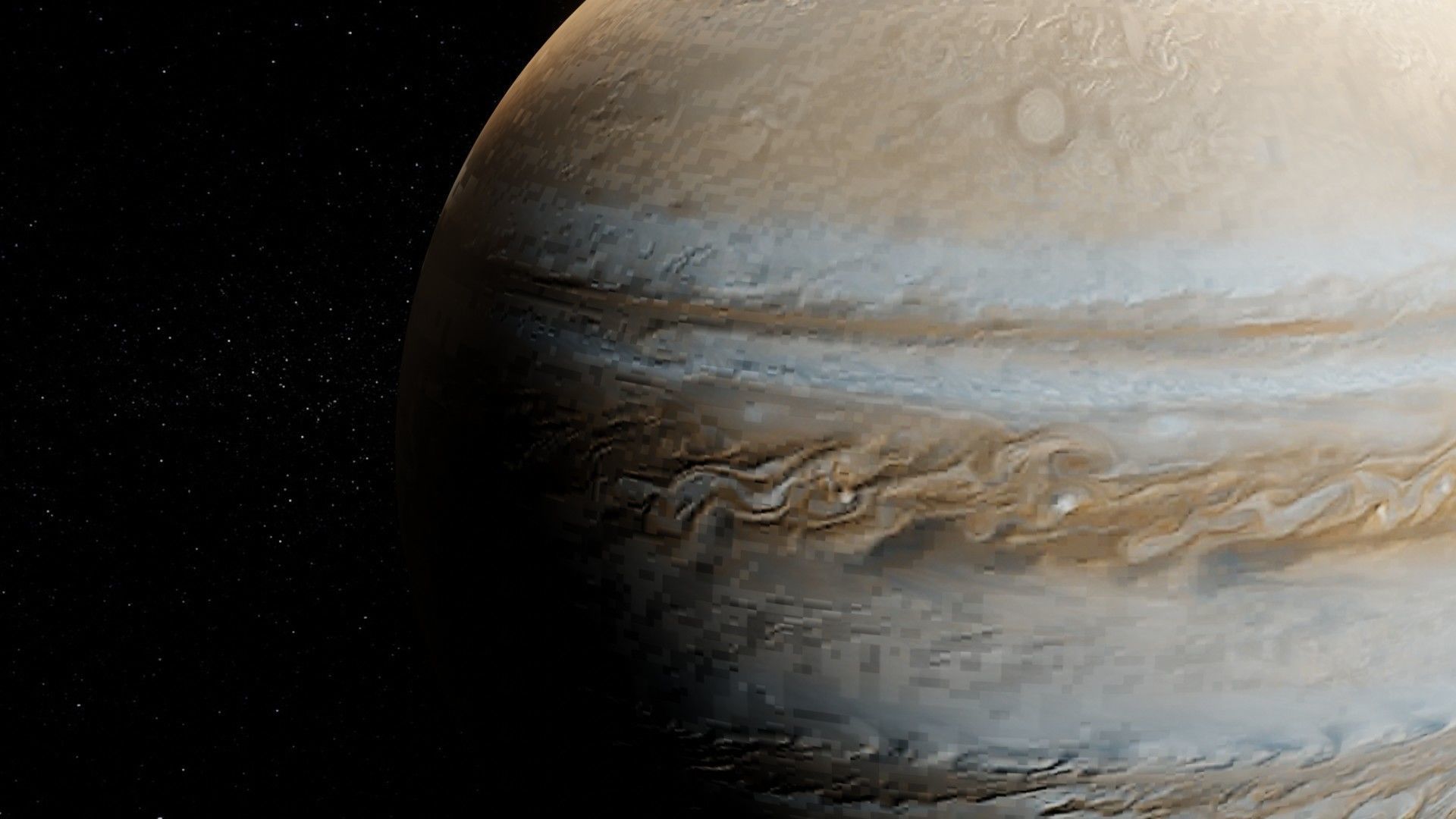 Photorealistic Jupiter 8k Textures 3D Model Low-poly 3D model_2