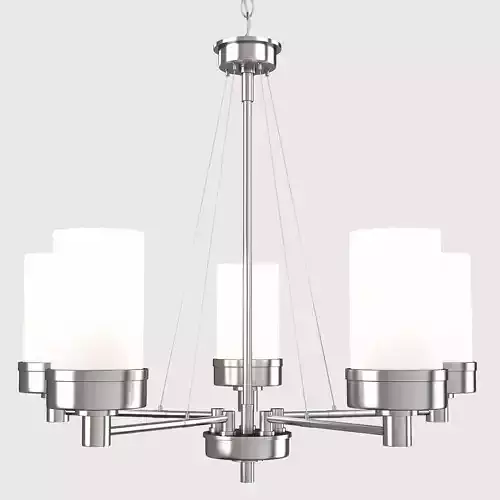 URBAN SWAG 5-LIGHT CHANDELIER Low-poly 3D model