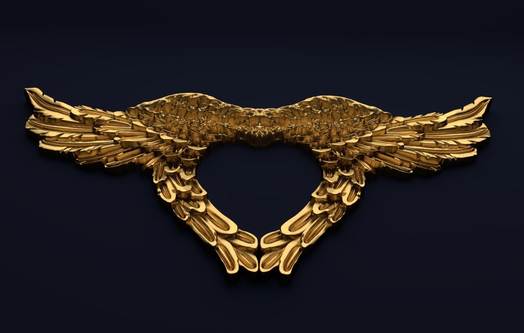 Classic decor ornament v-3D model20 3D print model_2