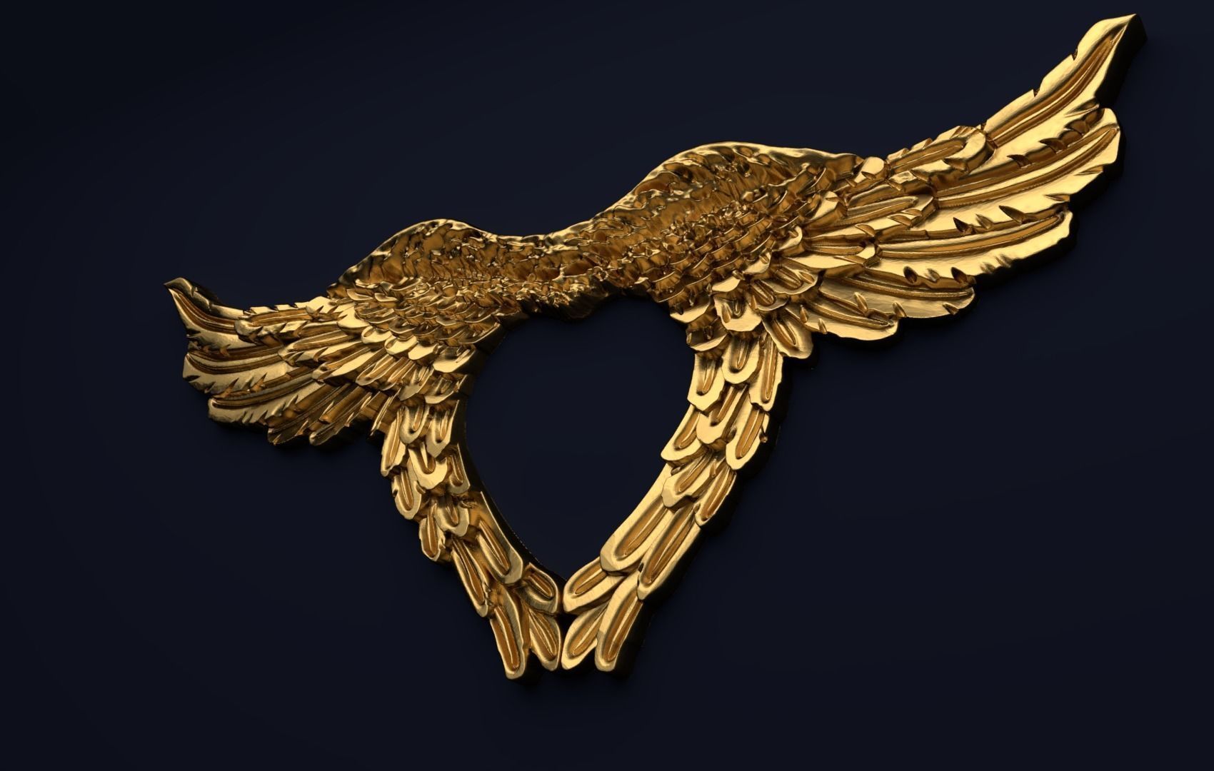 Classic decor ornament v-3D model20 3D print model_1