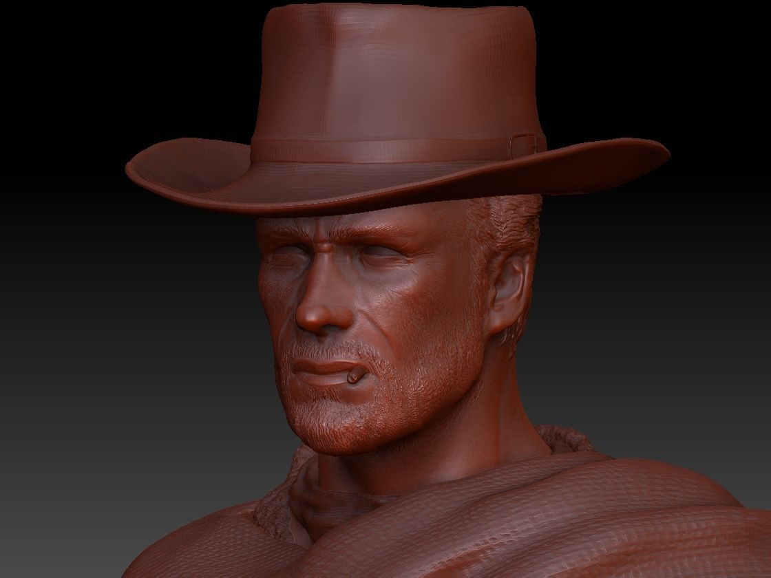 Man with no name 3D model_9