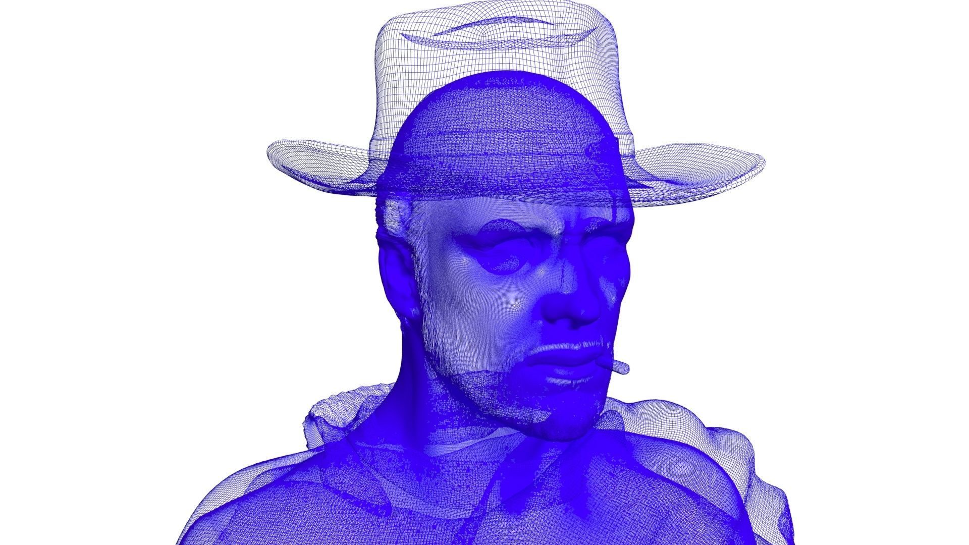 Man with no name 3D model_27