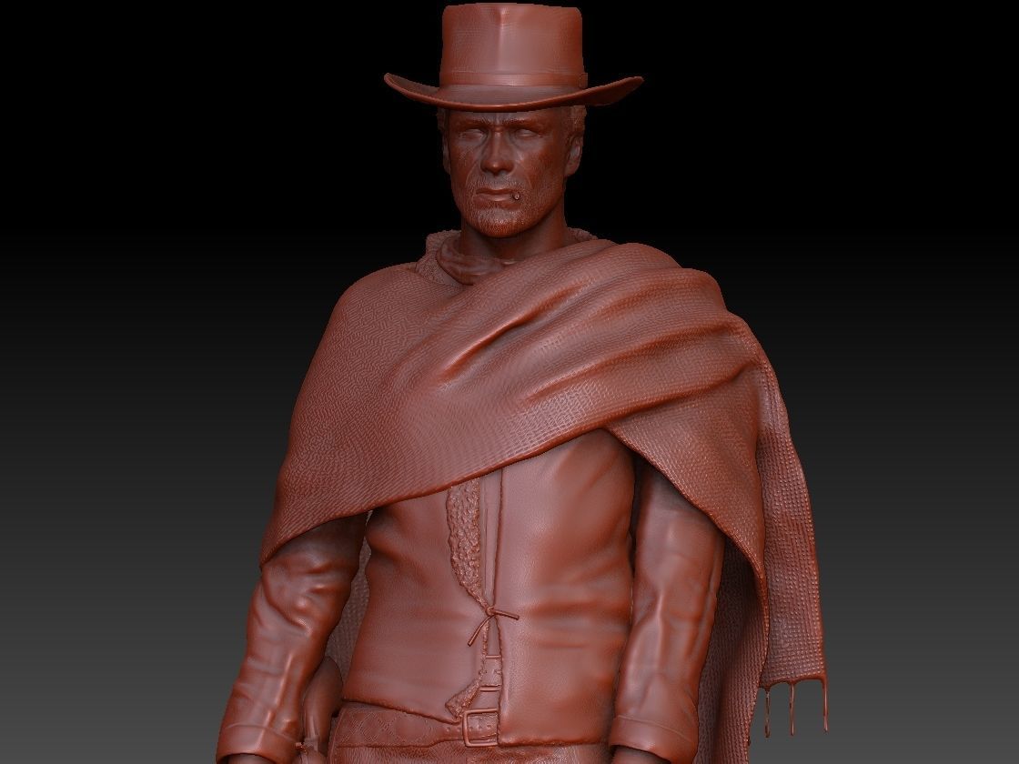 Man with no name 3D model_10