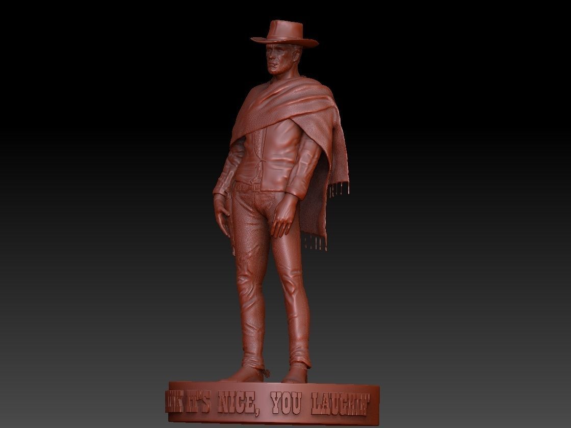 Man with no name 3D model_13