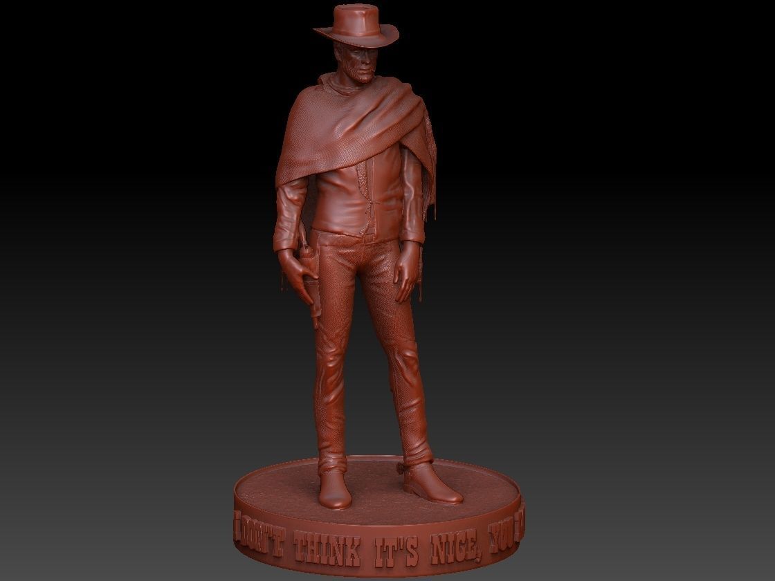 Man with no name 3D model_14