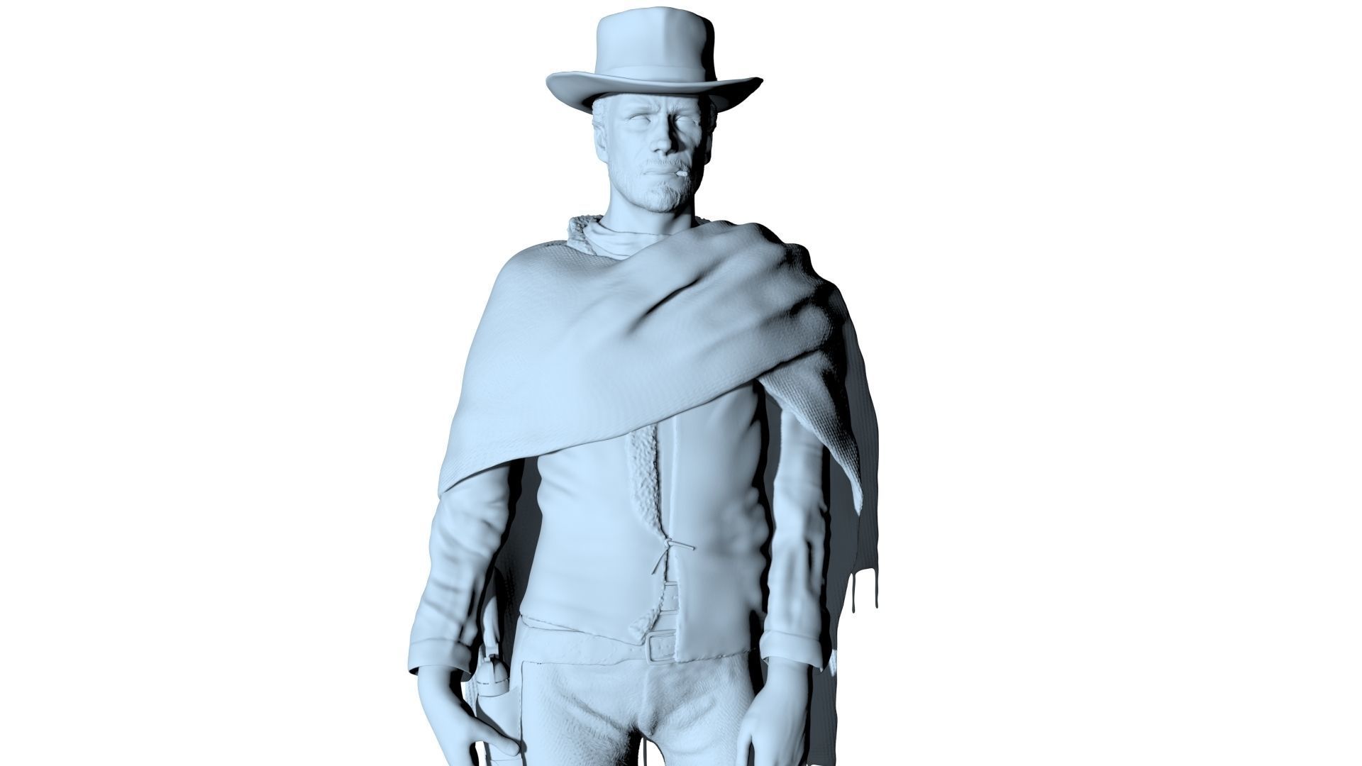 Man with no name 3D model_11