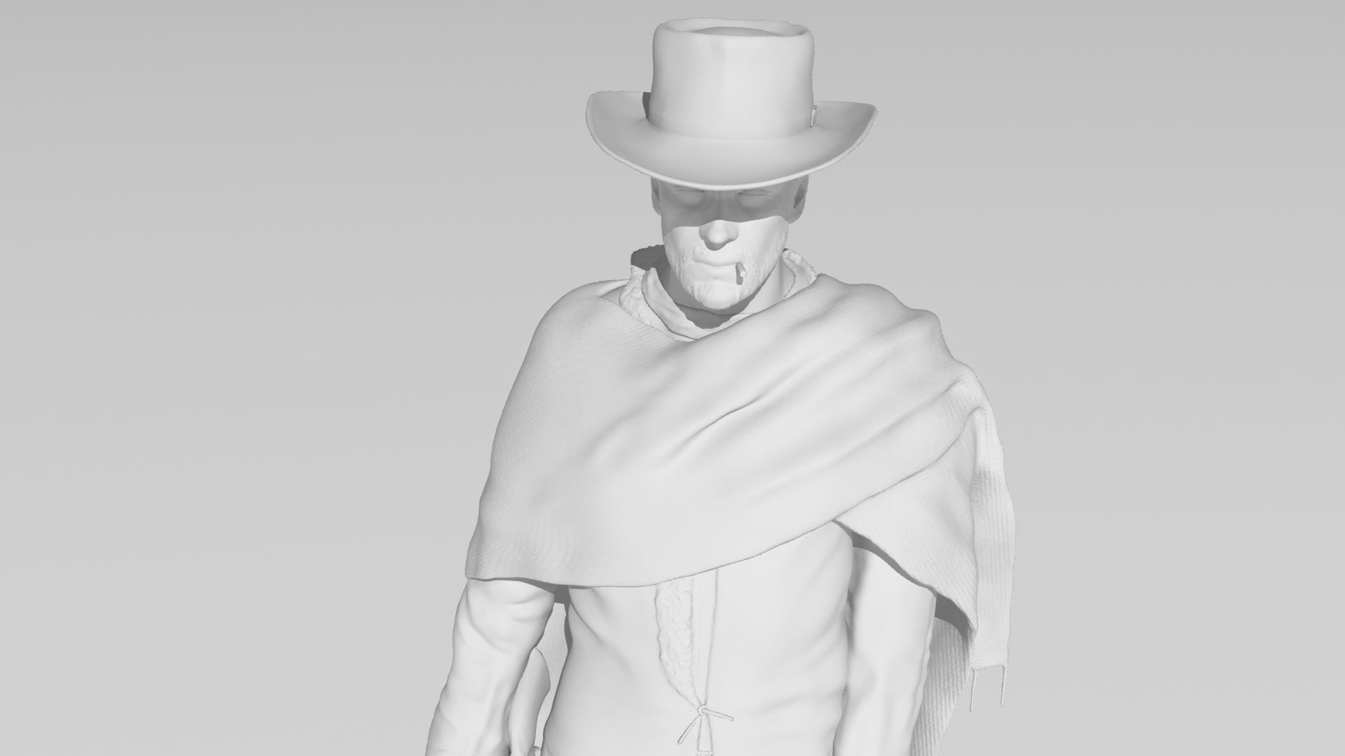 Man with no name 3D model_22