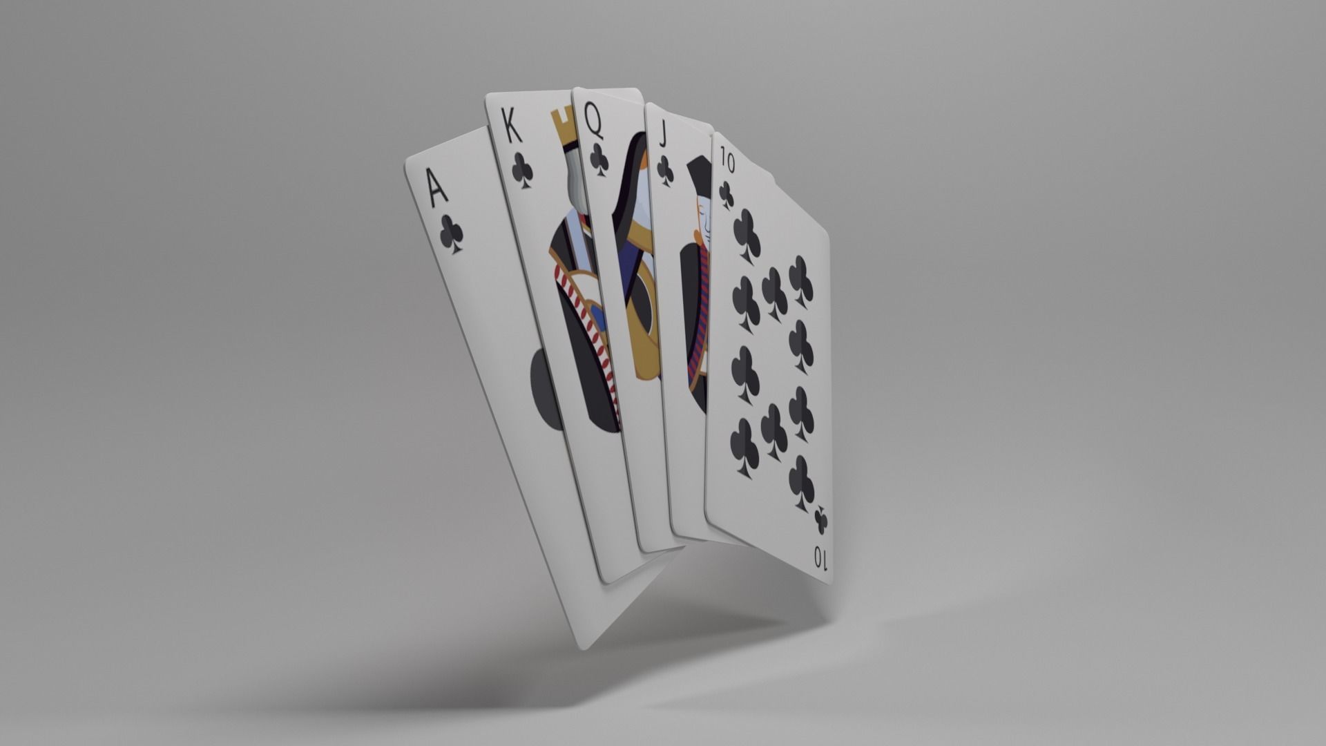 54 Playing Cards 3D model_8