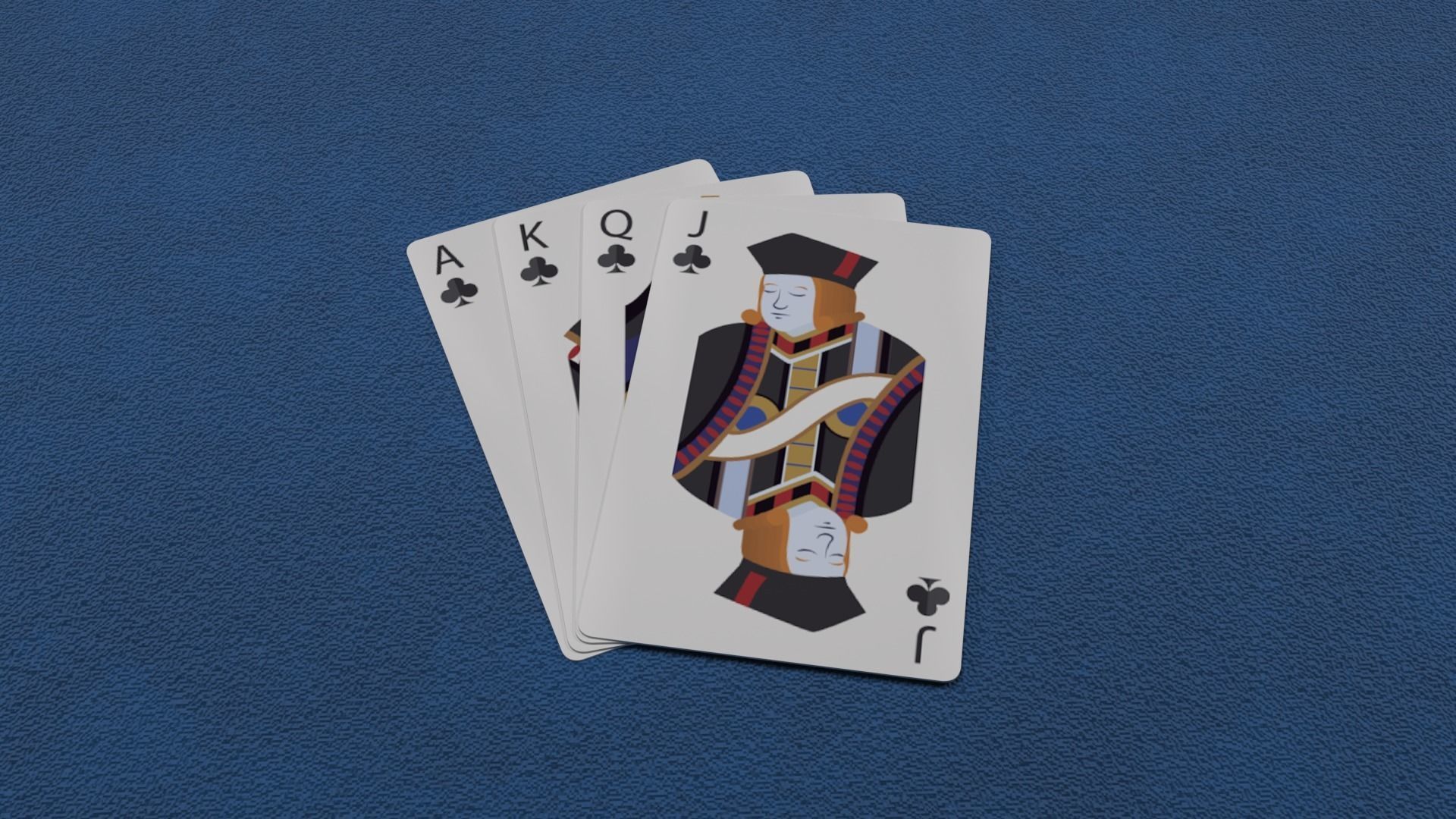 54 Playing Cards 3D model_2