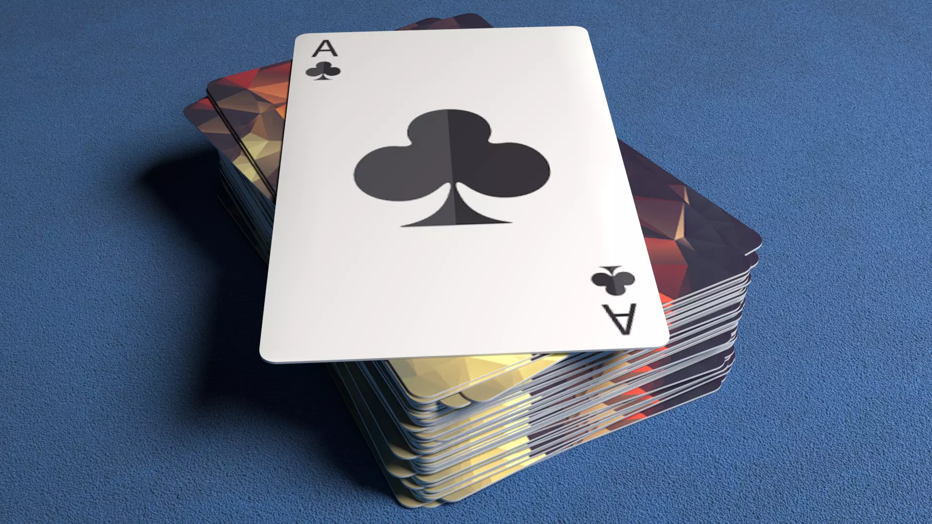 54 Playing Cards 3D model_0