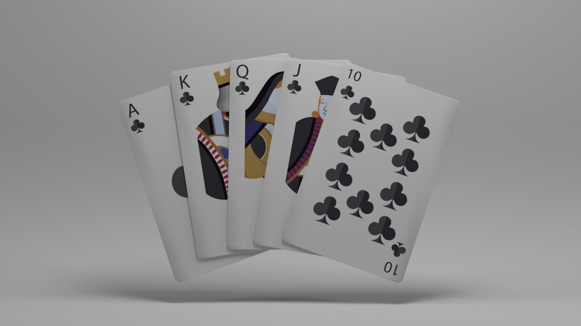 54 Playing Cards 3D model_6