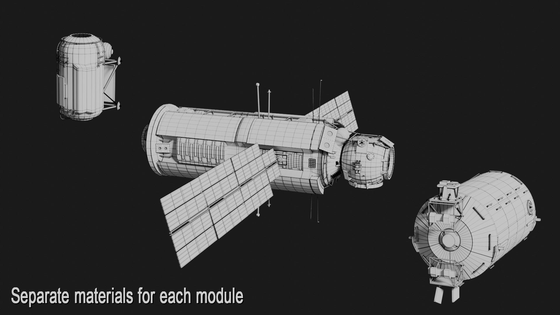 International Space Station 3D model_34