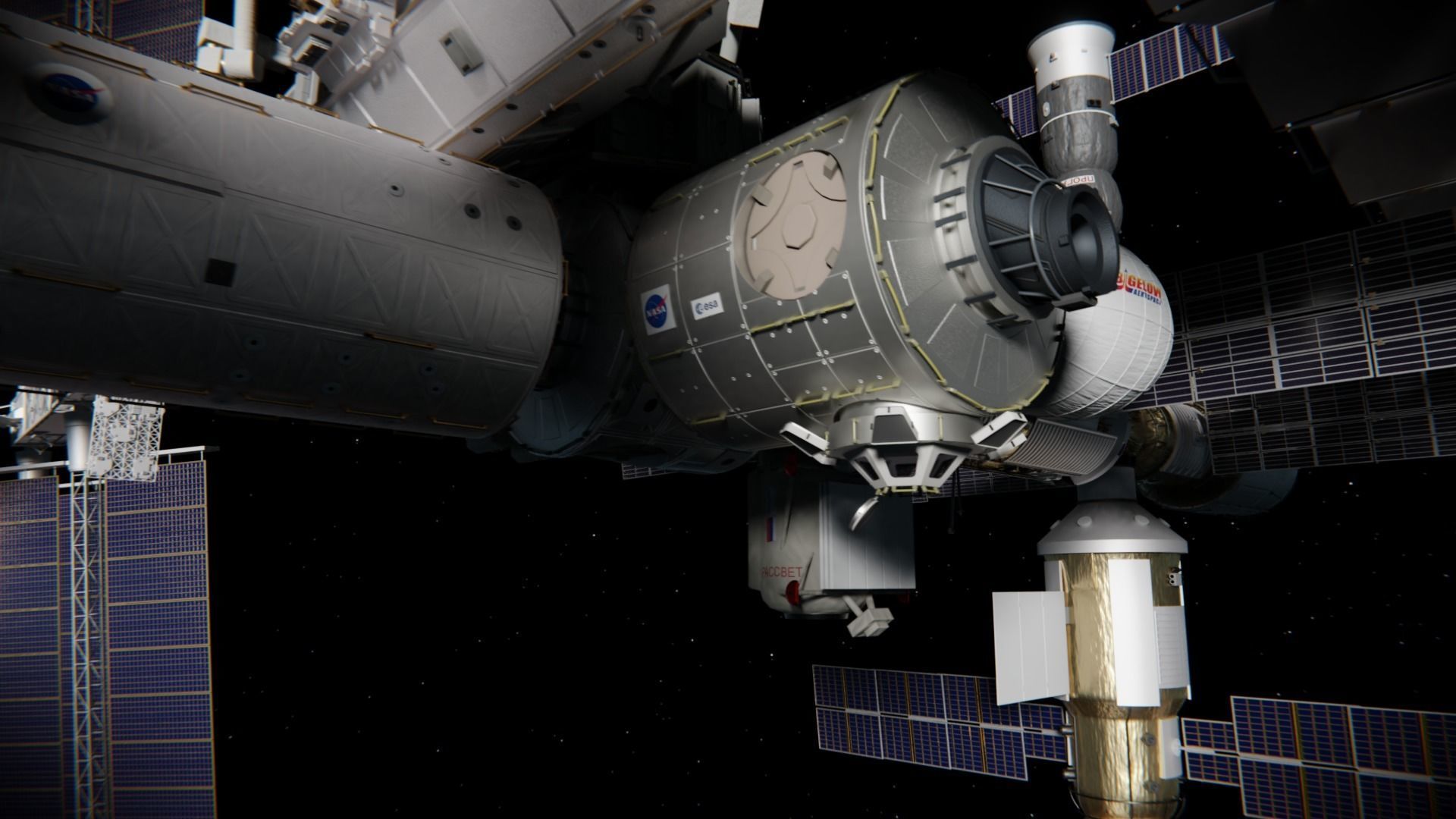 International Space Station 3D model_41