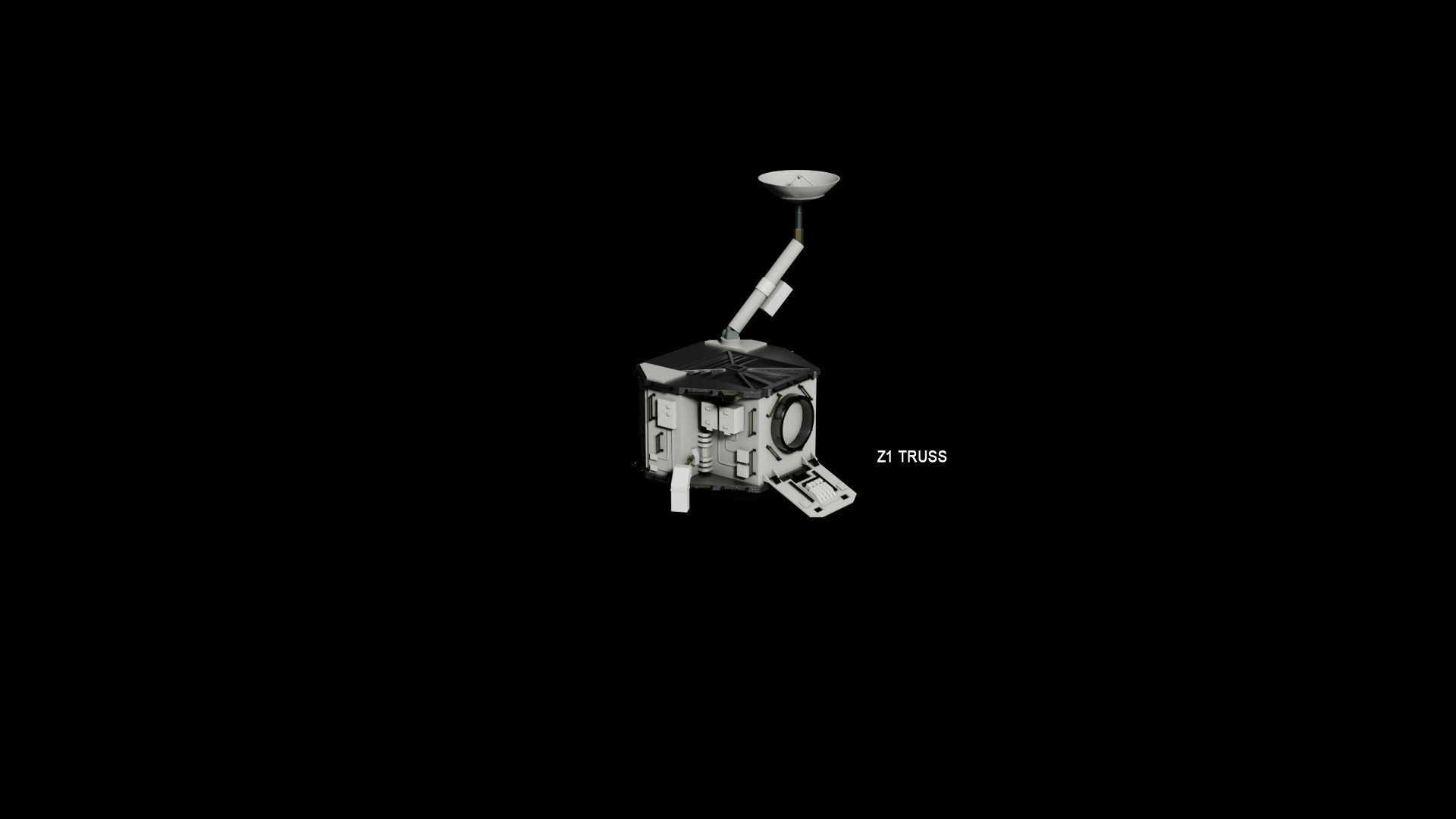 International Space Station 3D model_5