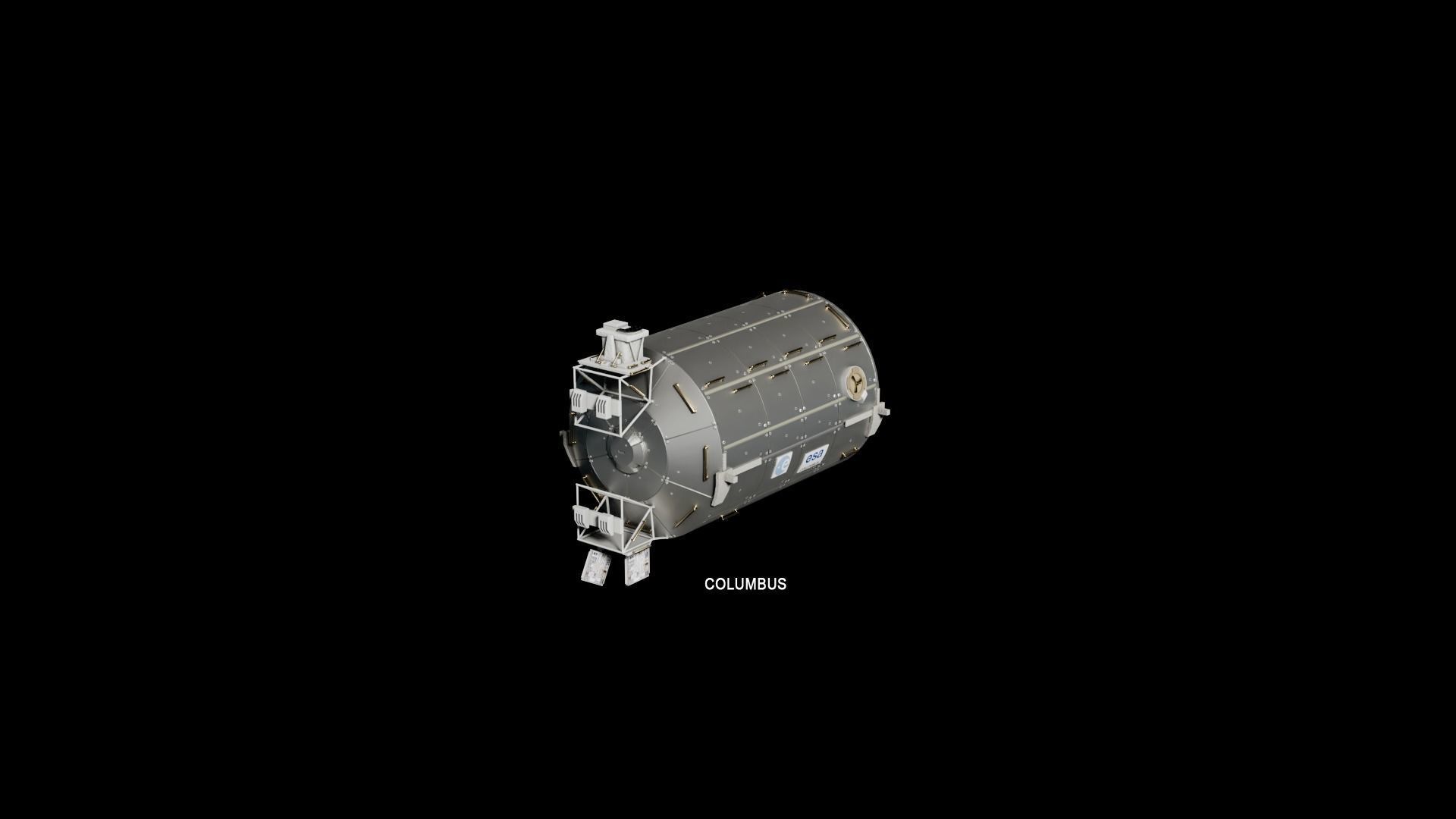 International Space Station 3D model_22