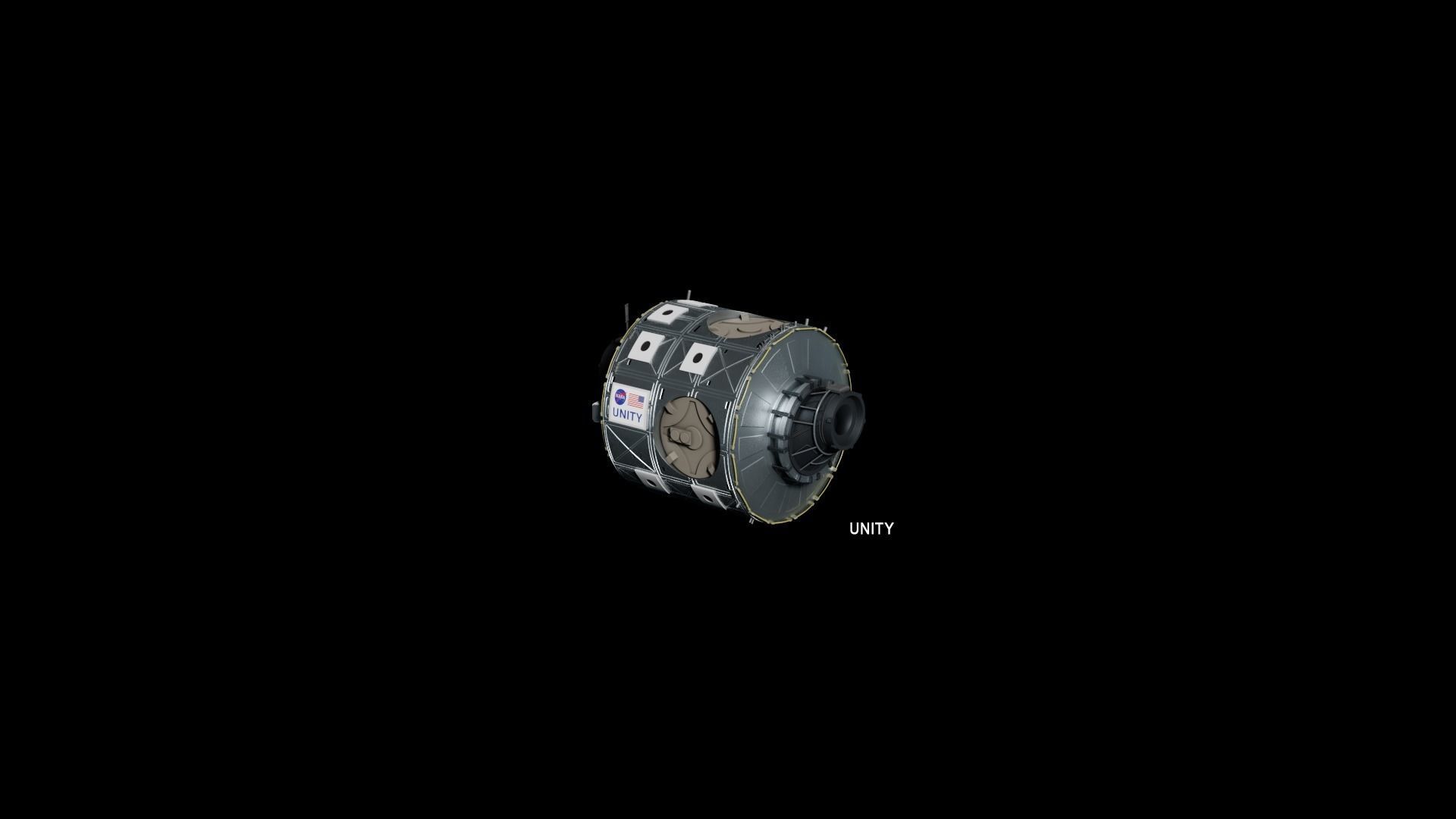 International Space Station 3D model_3