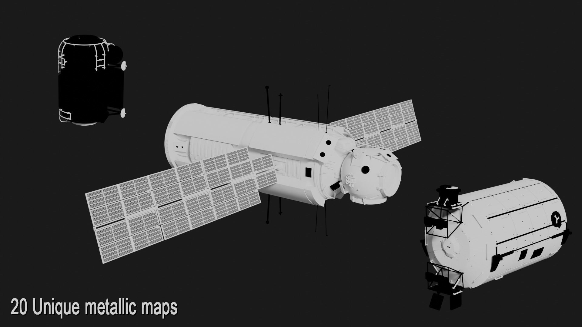 International Space Station 3D model_36