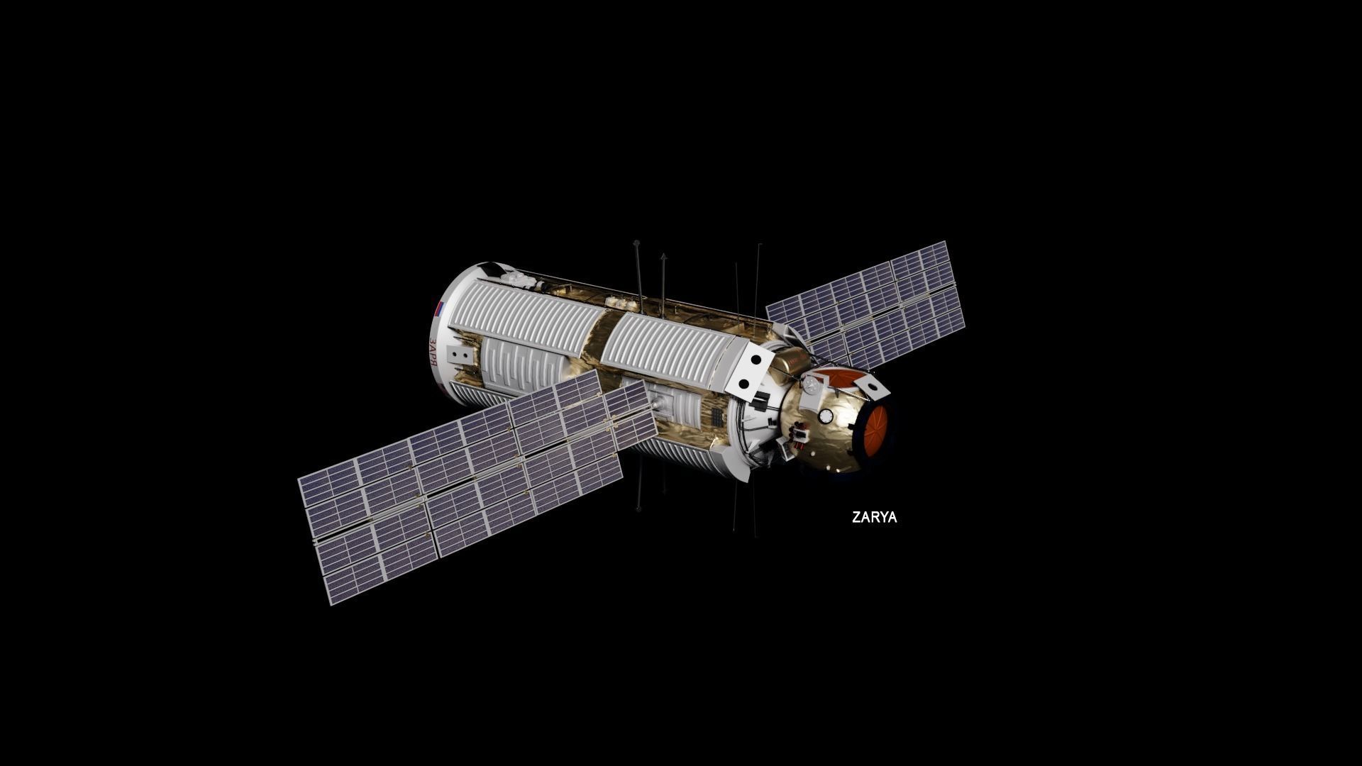 International Space Station 3D model_2